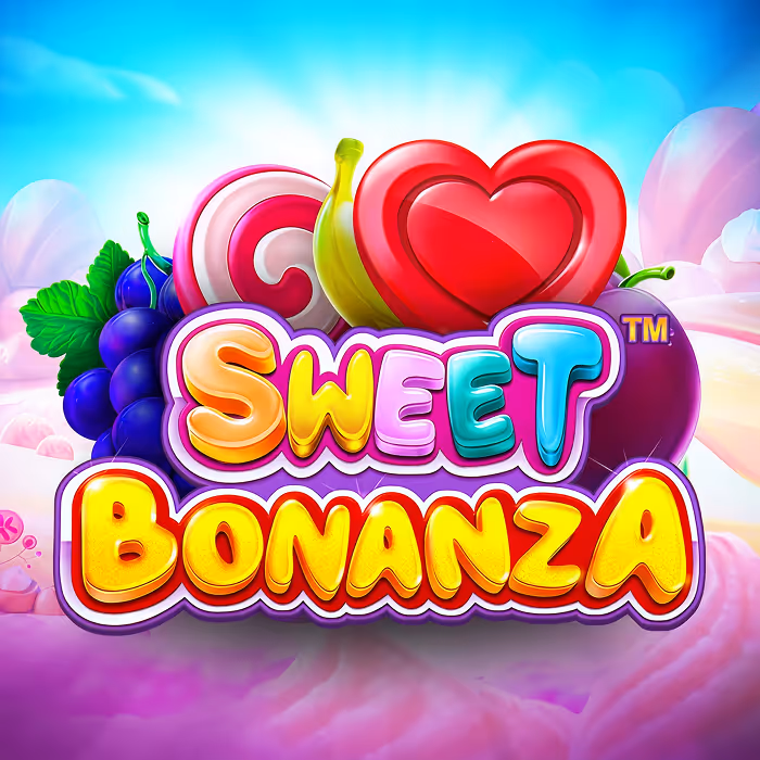 Sweet Bonanza slot with tumbling reels, multipliers, and candy-themed symbols delivering explosive winning combinations